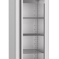 RÉFRIGÉRATEUR EN ACIER INOX PORTE EN VERRE MONO BLOCK 700 LTR