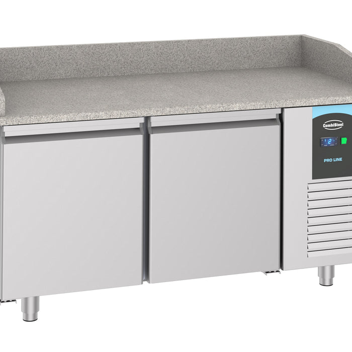 TABLE PRÉP POUR PIZZA 2 PORTES