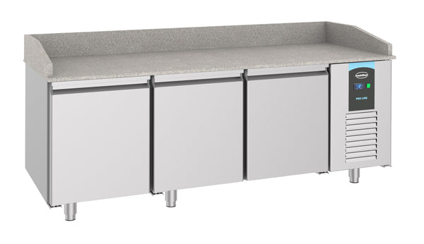 TABLE PRÉP POUR PIZZA 3 PORTES