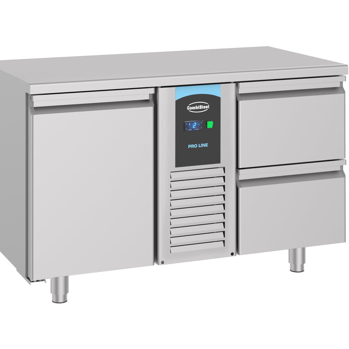 700 TABLE RÉFRIGÉRÉE 1 PORTE ET 2 TIROIRS MONOBLOCK ENERGY LINE
