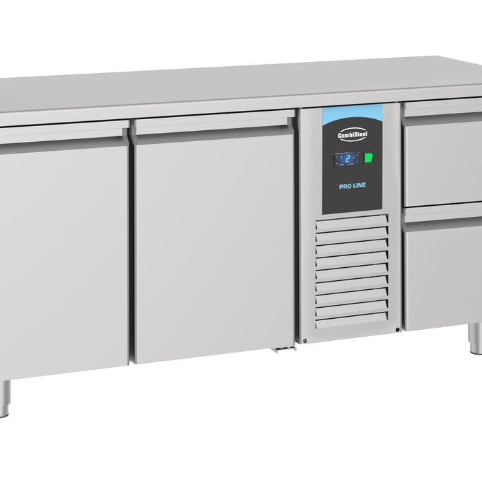 700 TABLE RÉFRIGÉRÉE 2 PORTES ET 2 TIROIRS MONOBLOCK ENERGY LINE
