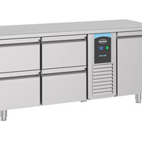 700 TABLE RÉFRIGÉRÉE 1 PORTE ET 4 TIROIRS MONOBLOCK ENERGY LINE