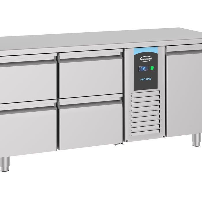 700 TABLE RÉFRIGÉRÉE 1 PORTE ET 4 TIROIRS MONOBLOCK ENERGY LINE