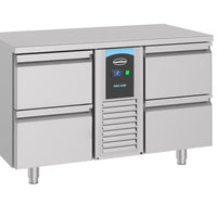 700 TABLE RÉFRIGÉRÉE 4 TIROIRS MONOBLOCK ENERGY LINE