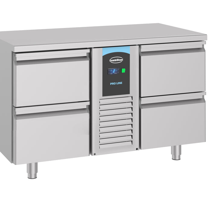 700 TABLE RÉFRIGÉRÉE 4 TIROIRS MONOBLOCK ENERGY LINE