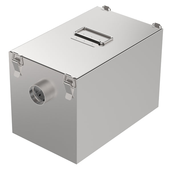 SÉPARATEUR DE GRAISSE INOX 140L  Ne répond pas aux normes NEN-1825