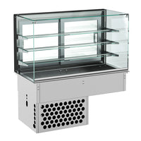 DROP-IN VITRINE CUBIQUE RÉFRIGÉRÉE - FERMÉ 5/1
