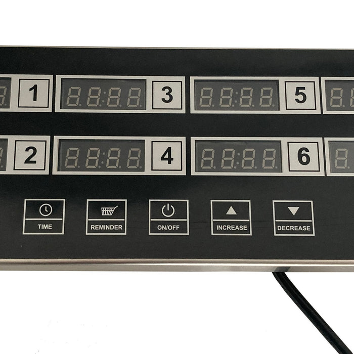 MINUTERIE DE CUISINE NUMÉRIQUE 8 CANAUX DKT-8