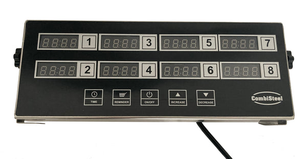 MINUTERIE DE CUISINE NUMÉRIQUE 8 CANAUX DKT-8