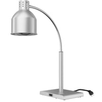 LAMPE CHAUFFANT FLEXIBLE ARGENT