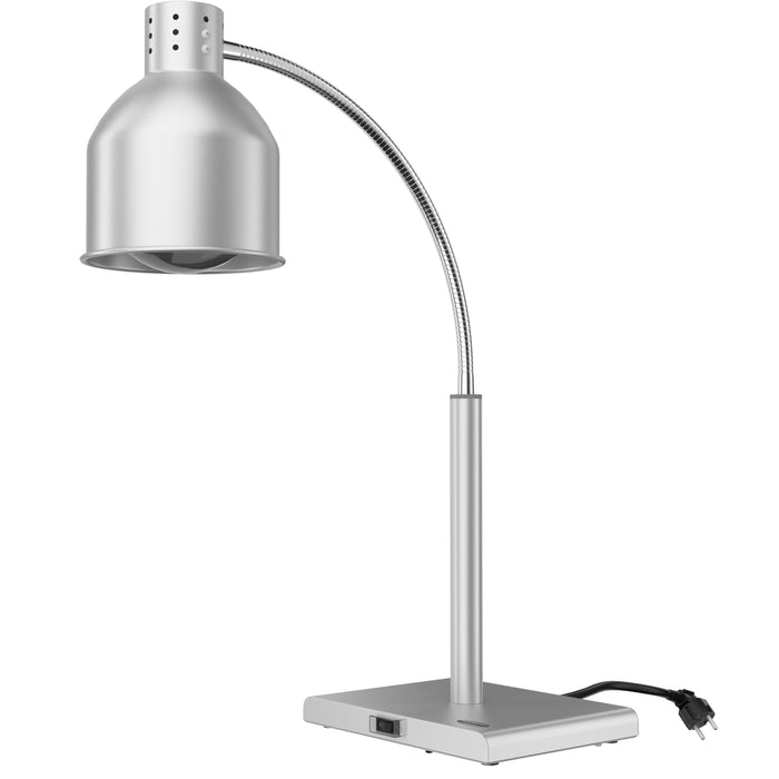 LAMPE CHAUFFANT FLEXIBLE ARGENT