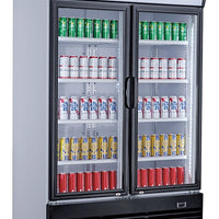 RÉFRIGÉRATEUR 2 PORTES EN VERRE 800L