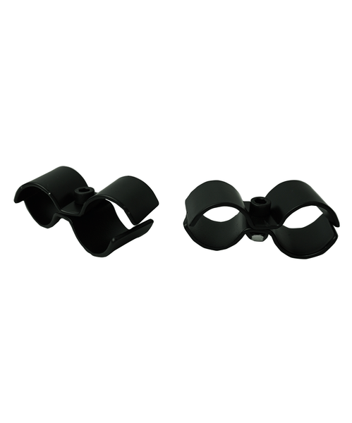 JEU DE 2 SUPPORTS DE CONNEXION NOIR POUR 7530.0025-0030-0035-0040