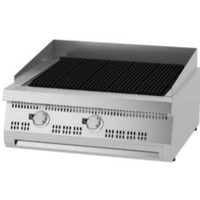 Premium chargrill - 2 zones - unité double - profondeur 90 cm - gaz