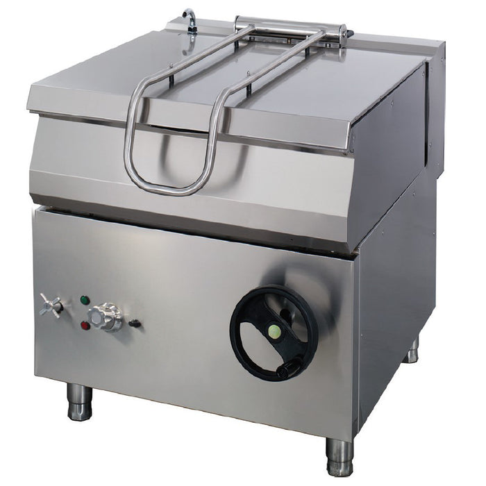 Heavy Duty bratt pan - 50 L - unité double - profondeur 70 cm - gaz
