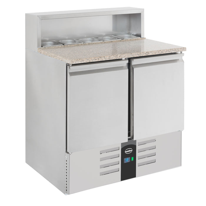 TABLE PRÉP POUR PIZZA 2 TÜREN