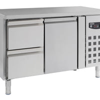 700 TABLE RÉFRIGÉRÉE 1 PORTE ET 2 TIROIRS
