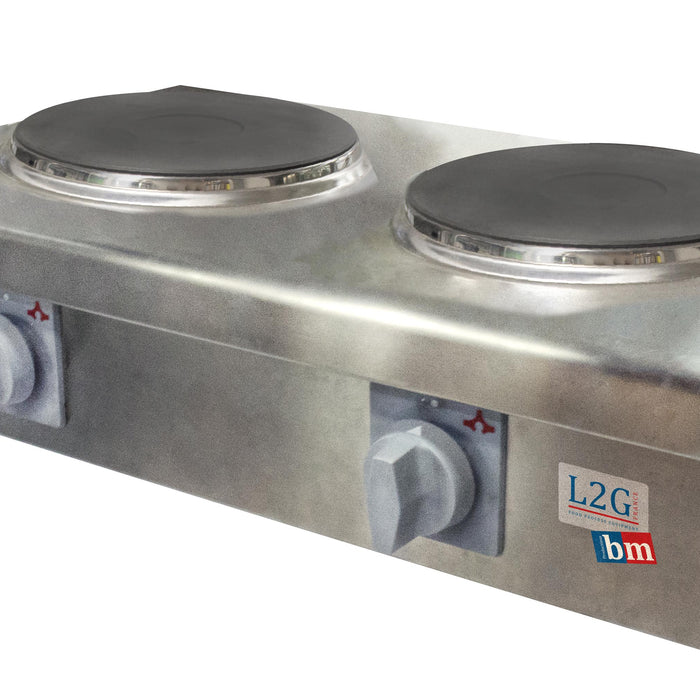 RECHAUD ELECTRIQUE A POSER, 2 PLAQUES DIAM. 230 MM