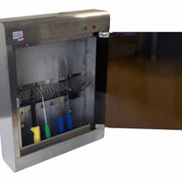ARMOIRE INOX A STERILISER A PANIER AVEC TUBE UV 8W