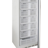 ARMOIRE REFRIGEREE BLANCHE, -18/-24°C, GAZ R600A