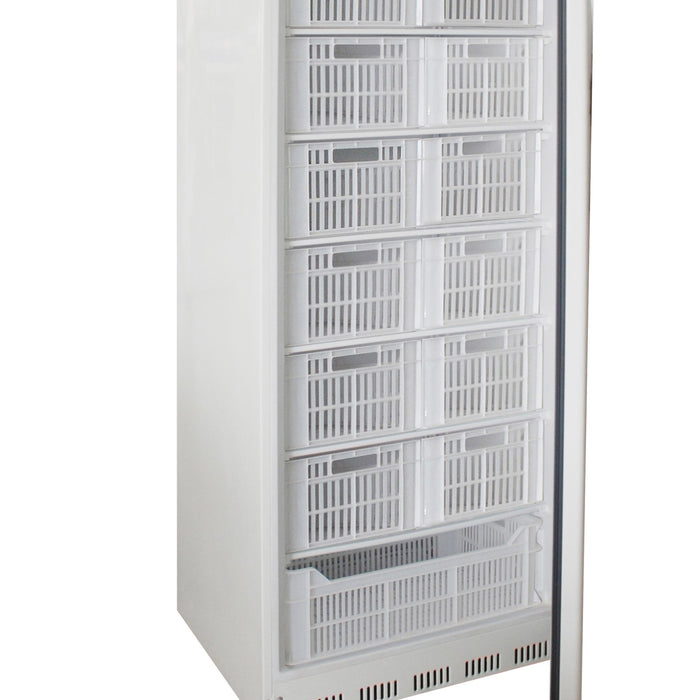 ARMOIRE REFRIGEREE BLANCHE, -18/-24°C, GAZ R600A