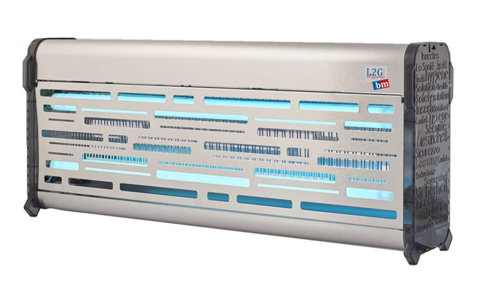 EXTERMINATEUR D'INSECTES INOX 2X18W