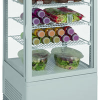 VITRINE REFRIGEREE BLANCHE 68 LITRES 0/+12°C