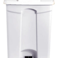 POUBELLE BLANCHE POLYPROPYLENE 90L