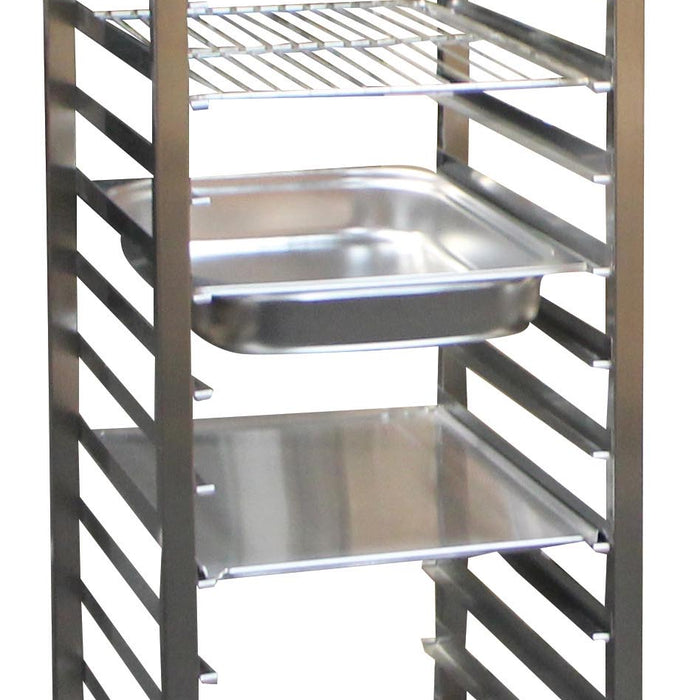 ECHELLE DEMONTABLE INOX 600X400, 15 NIVEAUX