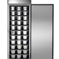 ARMOIRE PATISSIERE INOX, 1 PORTE, -18/-22°C