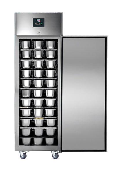 ARMOIRE PATISSIERE INOX, 1 PORTE, -18/-22°C