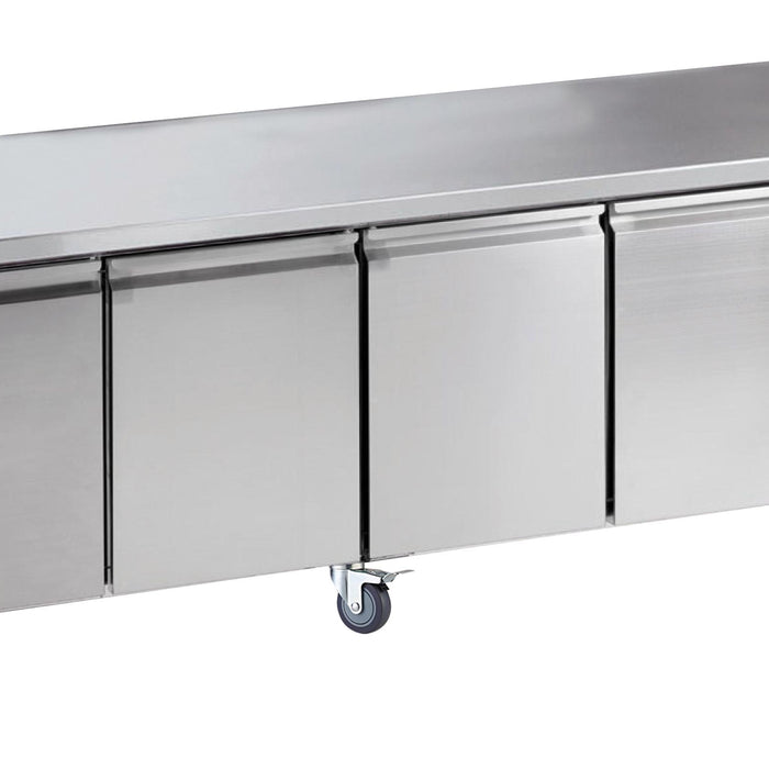 DESSERTE REFRIGEREE INOX CENTRALE, -2/+8°C,