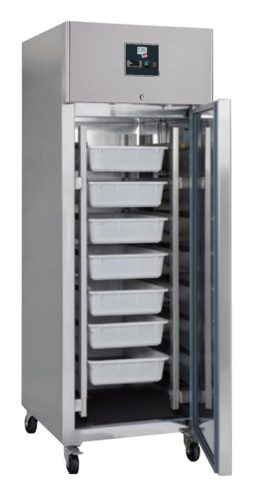 ARMOIRE REFRIGEREE INOX, -5/+5°C, GAZ R600A