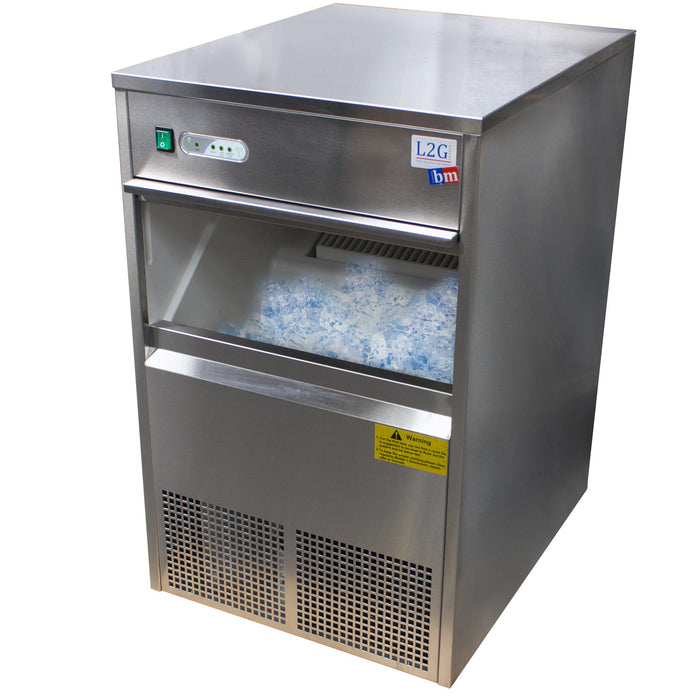 MACHINE A GLACONS CREUX, CAP. 50 KG/24H