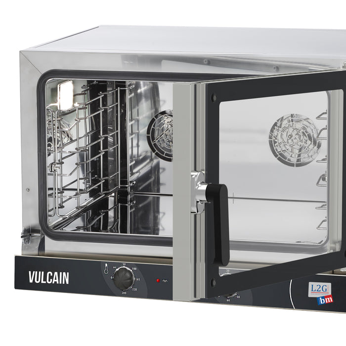 FOUR A CONVECTION MANUEL 3X600X400, PORTE BATTANTE
