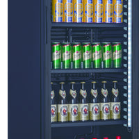 VITRINE A BOISSON, REFRIGERATION ASSISTEE, 0/+10°C