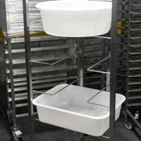 ECHELLE INOX SOUDEE POUR 8 BACS DE DIVISEUSE