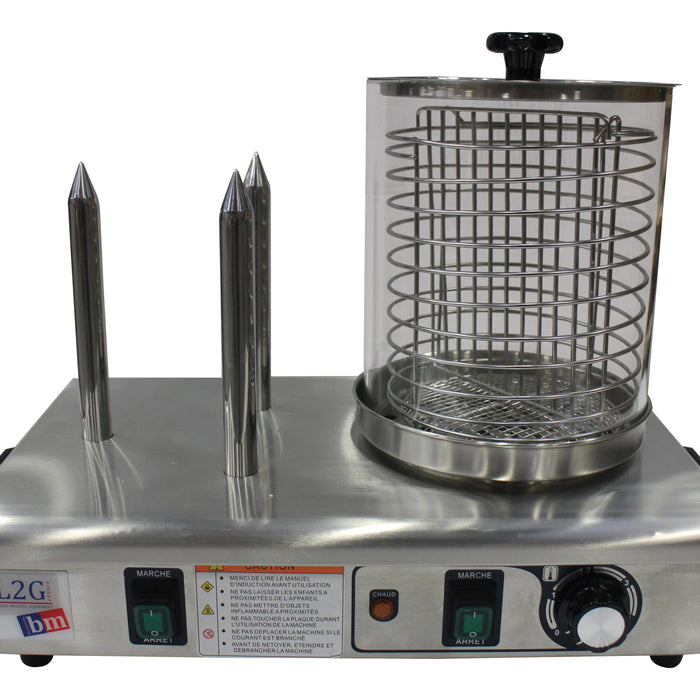 CHAUFFE-SAUCISSES ELECTRIQUE 3 PLOTS CHAUFFANTS