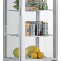 VITRINE REFRIGEREE BLANCHE 235 LITRES 0/+12°C
