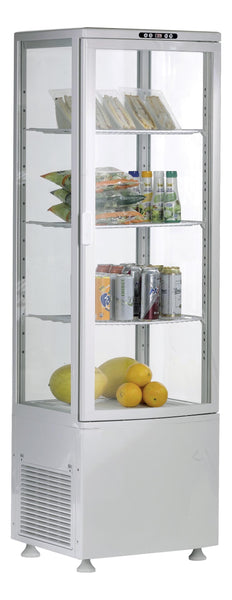 VITRINE REFRIGEREE BLANCHE 235 LITRES 0/+12°C