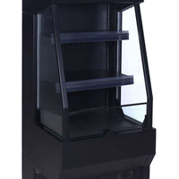RÉFRIGÉRATEUR NOIR POUR ACHATS IMPULSIFS 165L