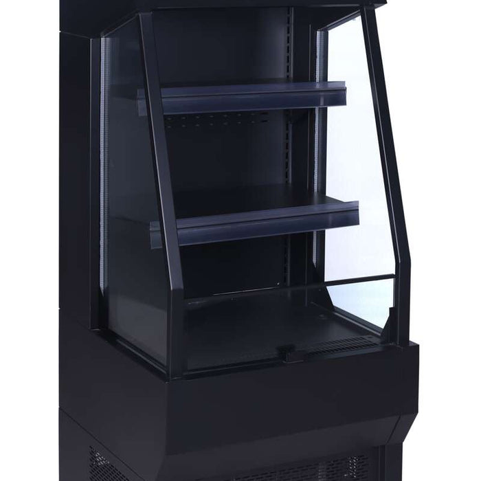 RÉFRIGÉRATEUR NOIR POUR ACHATS IMPULSIFS 165L