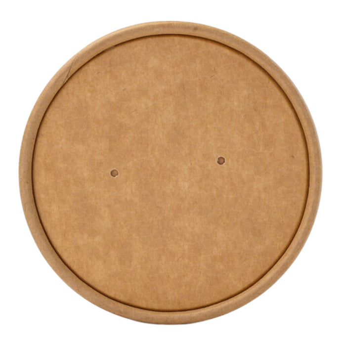 Couvercle pour Pot à Soupe Kraft 240 et 360 ml - Lot de 50