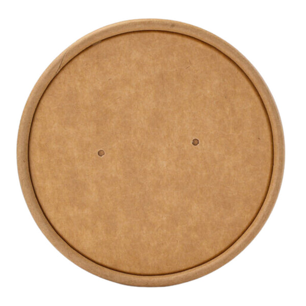 Couvercle pour Pot à Soupe Kraft 240 et 360 ml - Lot de 50