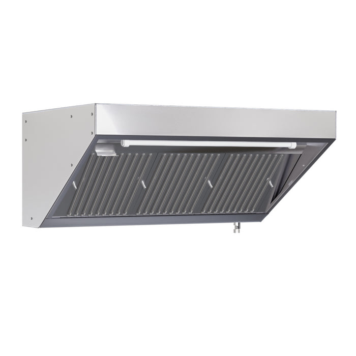 Hotte Snack 900 avec Led et Sans Moteur - Longueur 1400