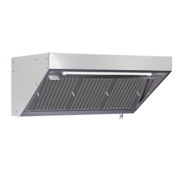 Hotte Snack 900 avec Led et Sans Moteur - Longueur 1400