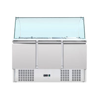 Saladette Réfrigérée 4 GN 1/1 - 3 Portes