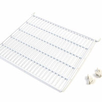 Shelf Showcase Incl. 2 Clips White for Refigurated Display Case 235L