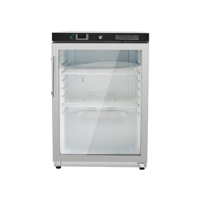 Mini Armoire Réfrigérée 200 L - Positive Vitrée Inox
