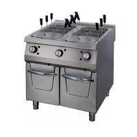 Premium cuiseur de pâtes - unité double - profondeur 90 cm - électrique - 400V